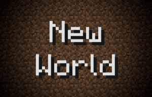 Download New World for Minecraft 1.10.2